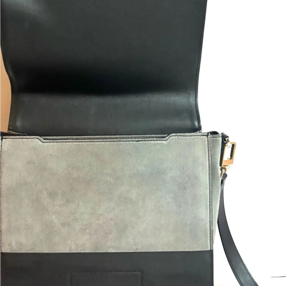Alexandra wang Gray suede crossbody handbag - Picture 6 of 9